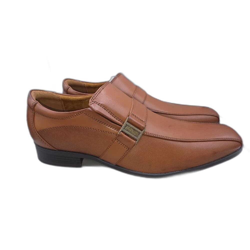 Kenneth Cole Reaction Beautiful Ballad Men's Medium Brown Loafers Size 12 M BNIB